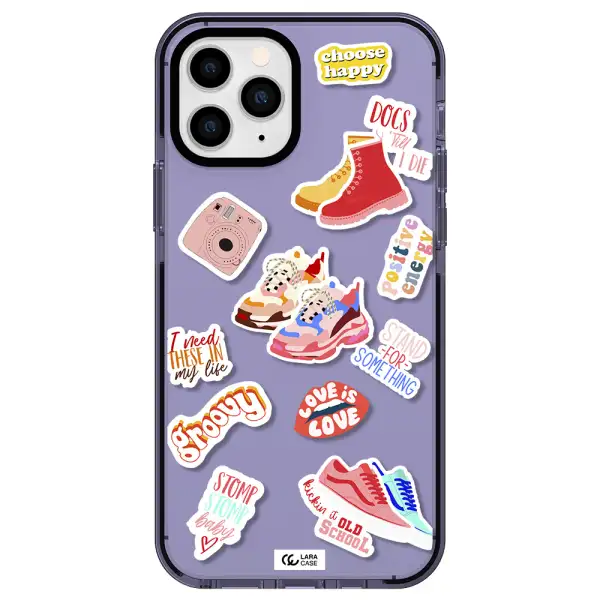 Positive Energy Apple iPhone 11 pro max impact Lilac Case