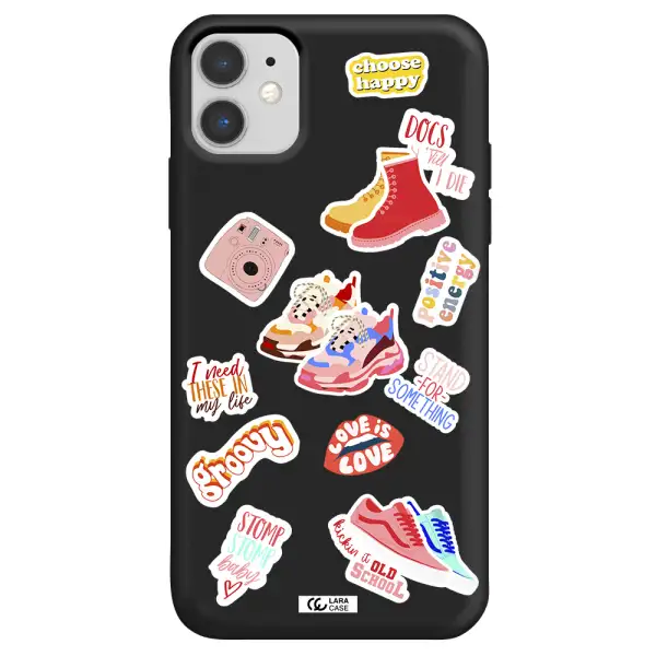 Positive Energy Apple iPhone 11 Silicone black Case