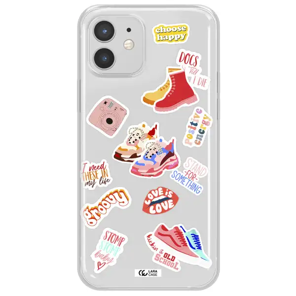 Positive Energy Apple iPhone 12 mini Clear TPU Case