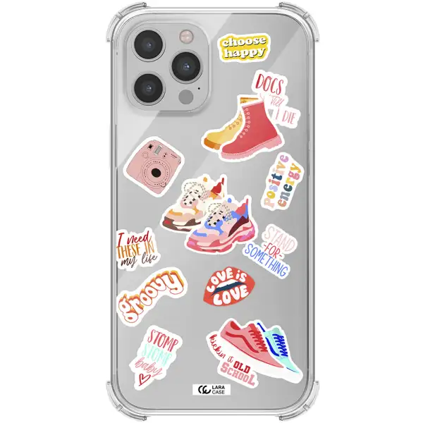 Positive Energy Apple iPhone 12 pro Clear PC Case