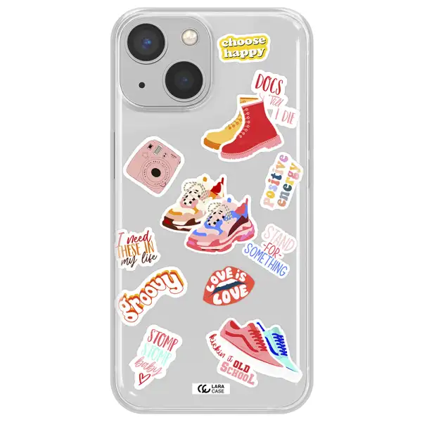 Positive Energy Apple iPhone 13 mini Clear TPU Case