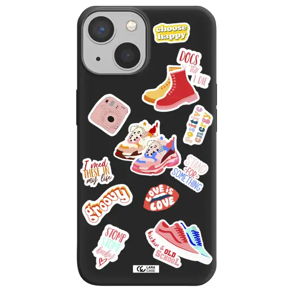 Positive Energy Apple iPhone 13 mini Silicone black Case