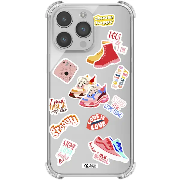 Positive Energy Apple iPhone 14 pro Clear PC Case