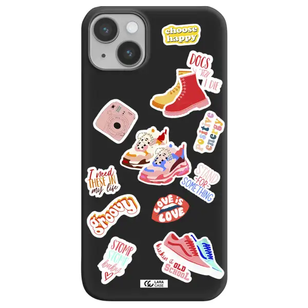 Positive Energy Apple iPhone 14 Silicone black Case