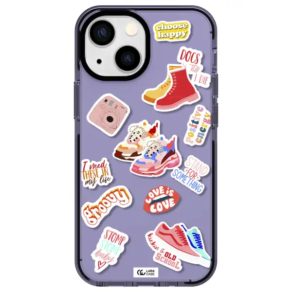 Positive Energy Apple iPhone 15 impact Lilac Case