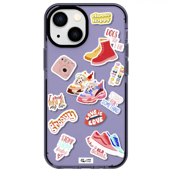 Positive Energy Apple iPhone 15 Plus impact Lilac Case