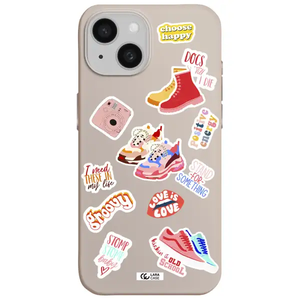 Positive Energy Apple iPhone 15 Silicone Stone Case