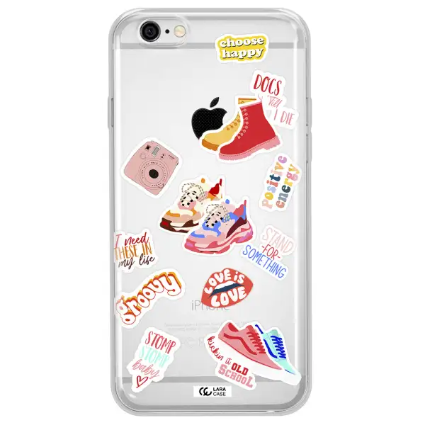 Positive Energy Apple iPhone 6 Clear TPU Case