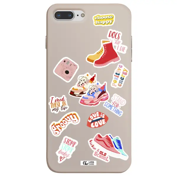 Positive Energy Apple iPhone 7 plus Silicone Stone Case