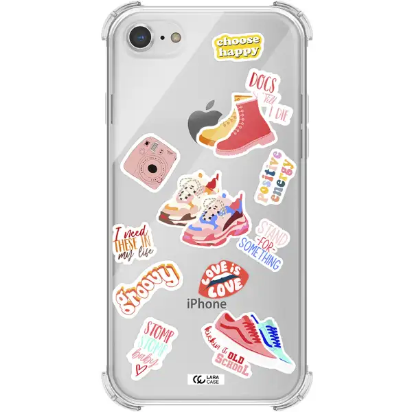 Positive Energy Apple iPhone 8 Clear PC Case