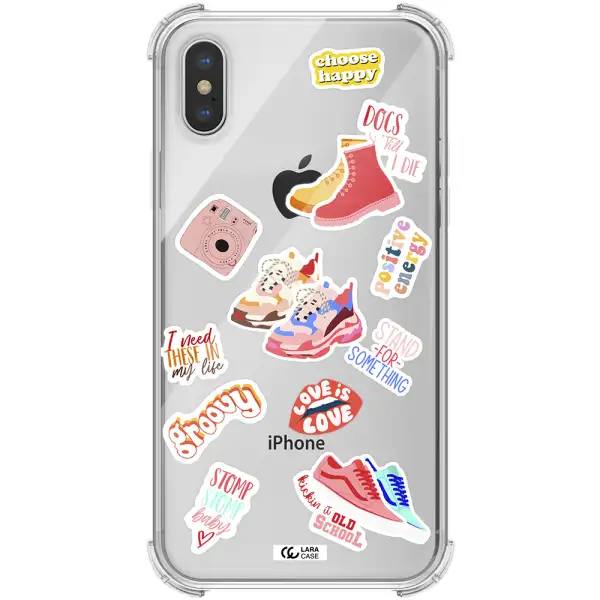 Positive Energy Apple iPhone X Clear PC Case