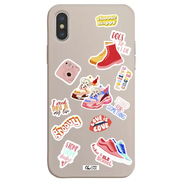 Positive Energy Apple iPhone X Silicone Stone Case