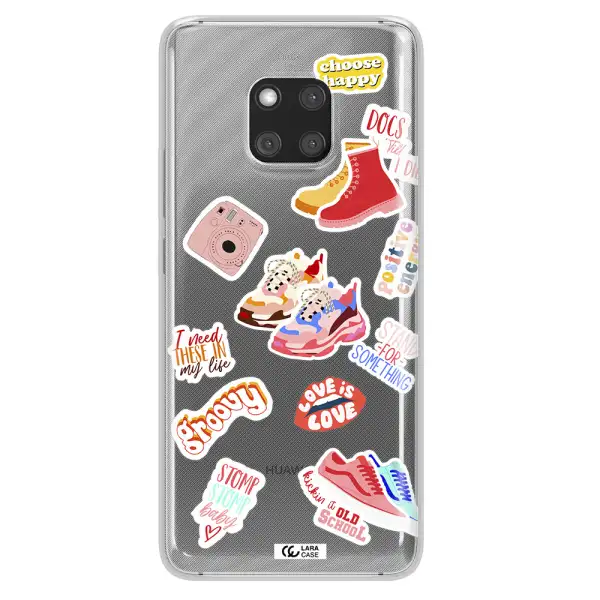 Positive Energy Huawei Mate 20 Pro Clear TPU Case