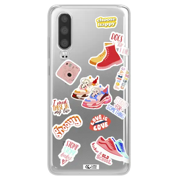 Positive Energy Huawei P30 Clear TPU Case