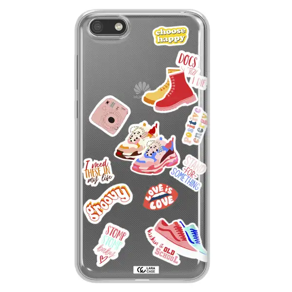 Positive Energy Huawei Y5 2018 Clear TPU Case