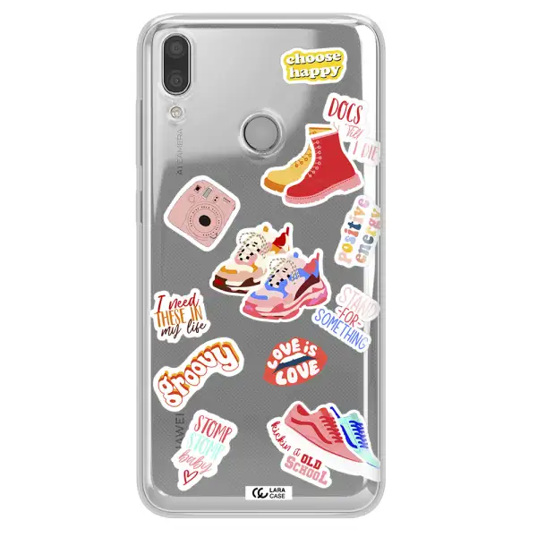 Positive Energy Huawei Y9 2019 Clear TPU Case