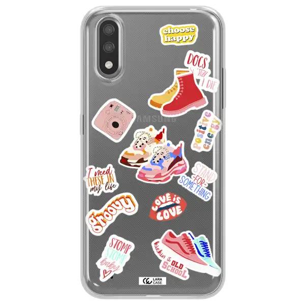 Positive Energy Samsung A01 Clear TPU Case