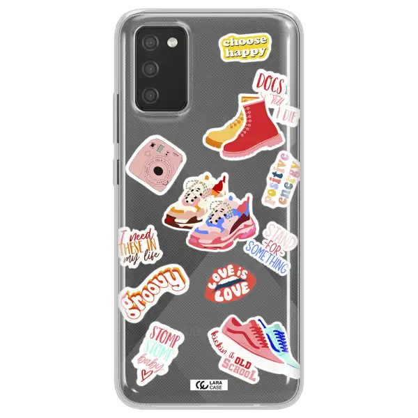 Positive Energy Samsung A02S Clear TPU Case