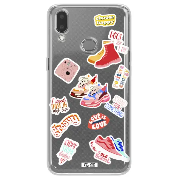 Positive Energy Samsung A10S Clear TPU Case