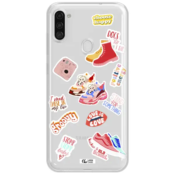 Positive Energy Samsung A11 Clear TPU Case