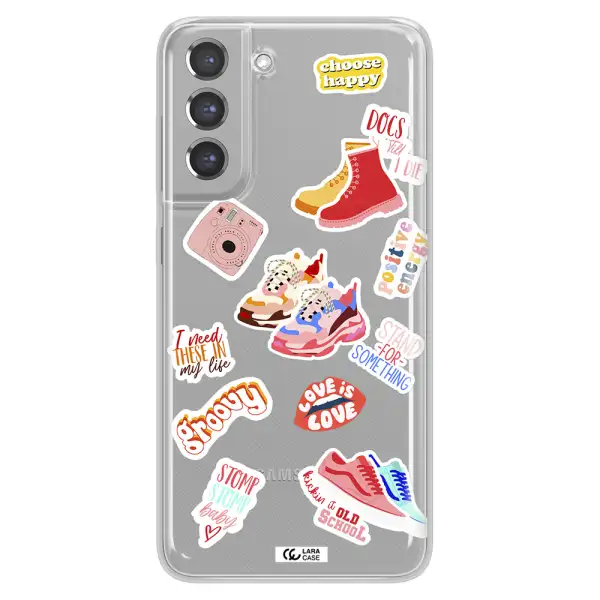 Positive Energy Samsung A21 Fe Clear TPU Case