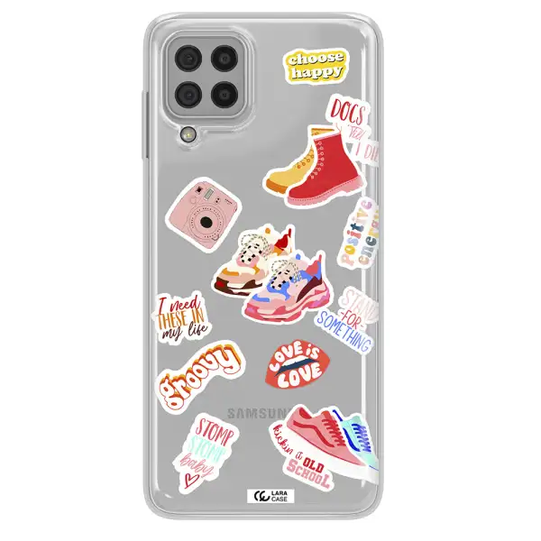 Positive Energy Samsung A22 4g Clear TPU Case