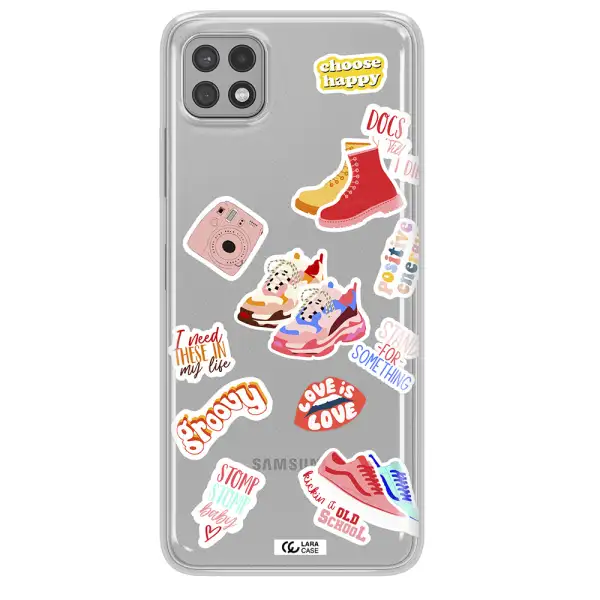 Positive Energy Samsung A22 5g Clear TPU Case