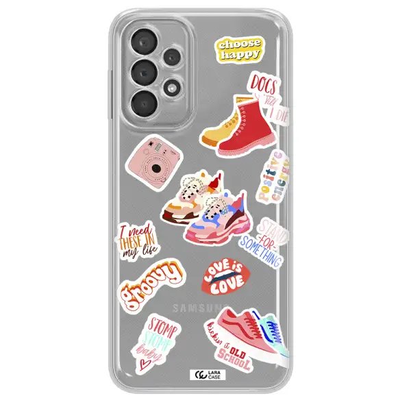 Positive Energy Samsung A23 5G Clear Tpu Case