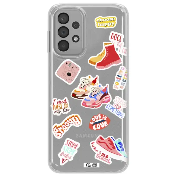 Positive Energy Samsung A23 Clear TPU Case