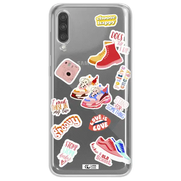 Positive Energy Samsung A30S Clear TPU Case