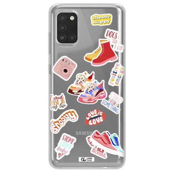 Positive Energy Samsung A31 Clear TPU Case