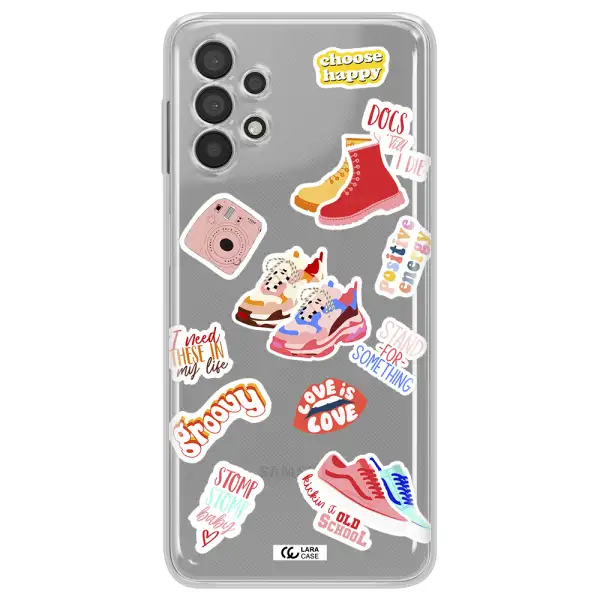 Positive Energy Samsung A32 4G Clear Tpu Case