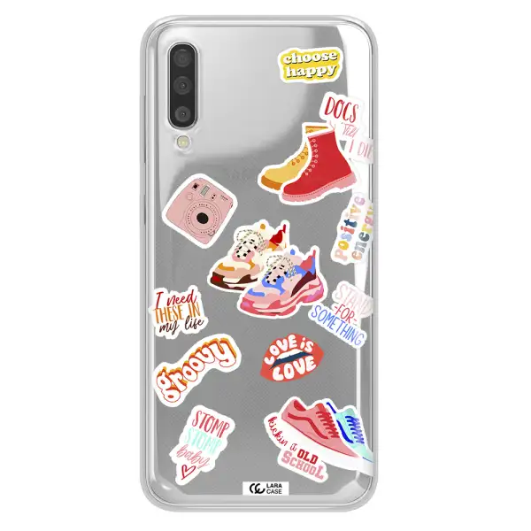 Positive Energy Samsung A50 Clear TPU Case