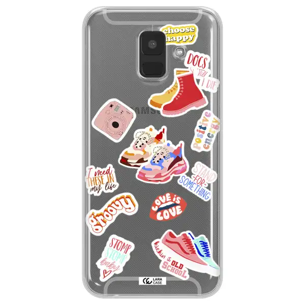 Positive Energy Samsung A6 Clear TPU Case