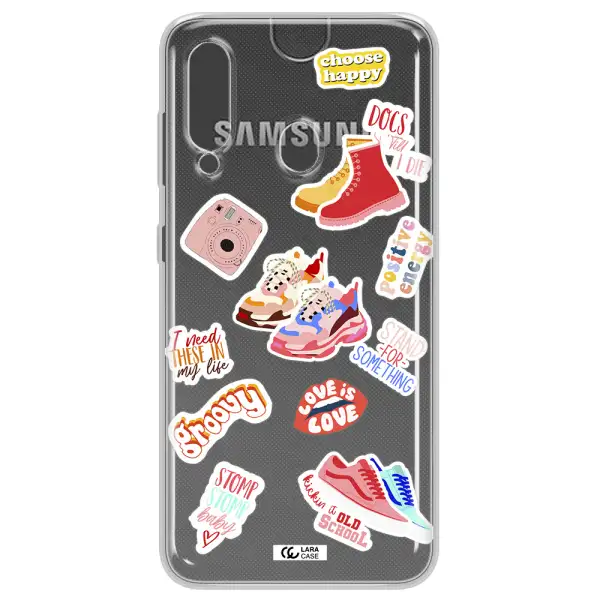 Positive Energy Samsung A60 Clear TPU Case