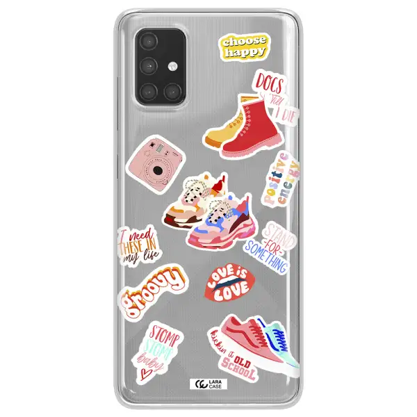Positive Energy Samsung A71 Clear TPU Case