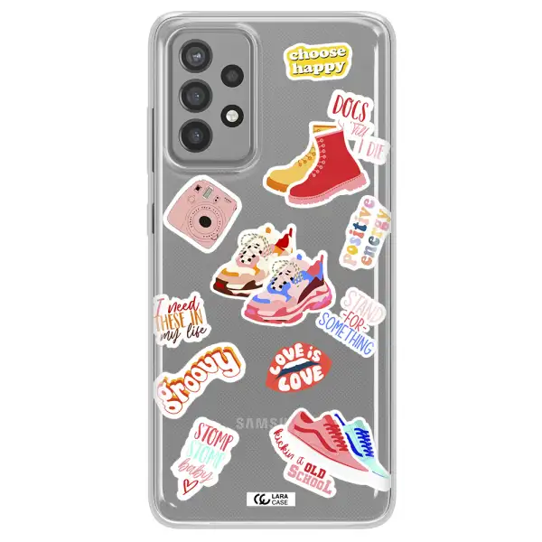 Positive Energy Samsung A72 Clear TPU Case