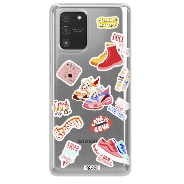 Positive Energy Samsung A91 Clear TPU Case