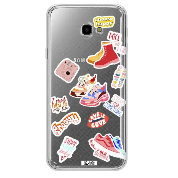 Positive Energy Samsung J4 Plus Clear TPU Case