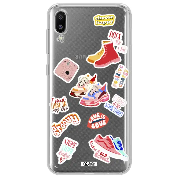 Positive Energy Samsung M10 Clear TPU Case