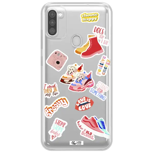 Positive Energy Samsung M11 Clear TPU Case