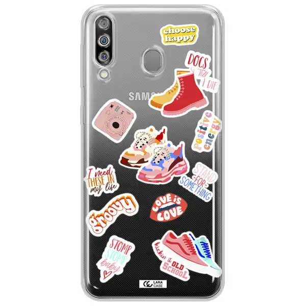 Positive Energy Samsung M30 Clear TPU Case