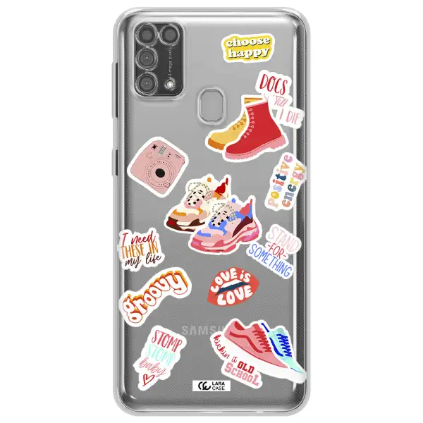 Positive Energy Samsung M31 Clear TPU Case