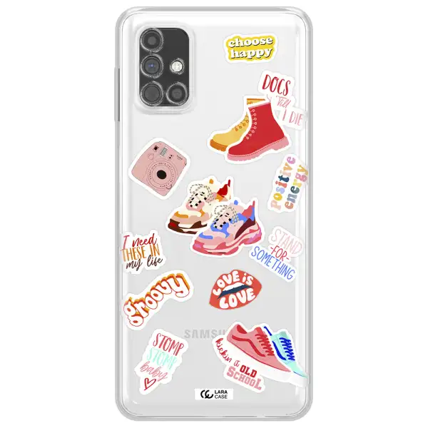 Positive Energy Samsung M51 Clear TPU Case