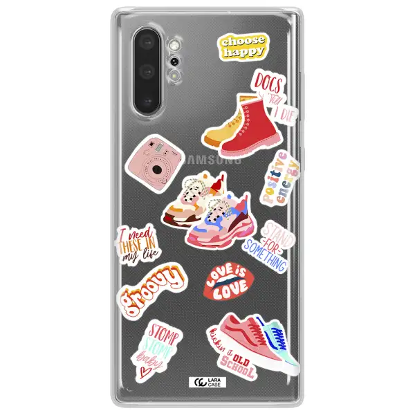 Positive Energy Samsung Note 10 Plus Clear TPU Case