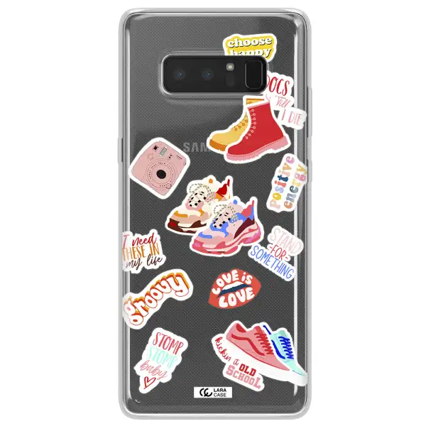 Positive Energy Samsung Note 8 Clear TPU Case