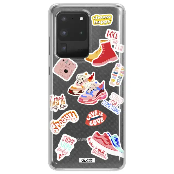 Positive Energy Samsung S20 Ultra Clear TPU Case