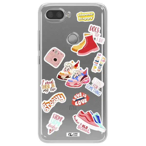 Positive Energy Xiaomi Mi 8 Lite Clear TPU Case