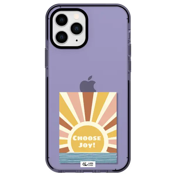 Sunshine Apple iPhone 11 pro impact Lilac Case