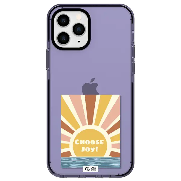 Sunshine Apple iPhone 11 pro max impact Lilac Case